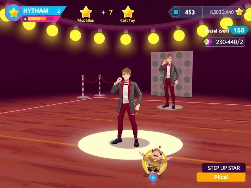 Step Up Star community event screenshot